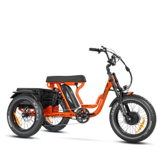right front of Soletri M-366x etrike in orange